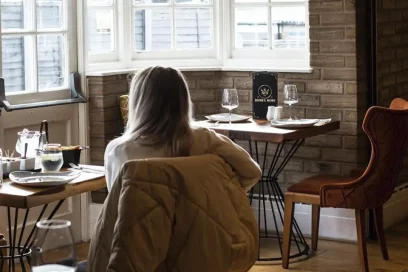 A cosy dining area at Inco Turkish Restaurant & Fish Bar in Romford, offering a perfect atmosphere for a relaxing meal.