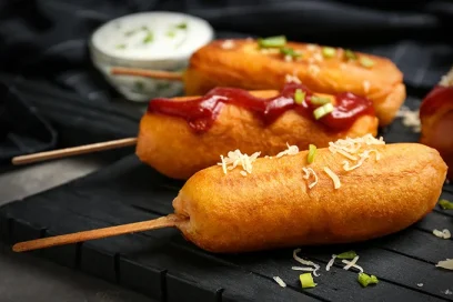 SAUSAGE IN BATTER MEAL